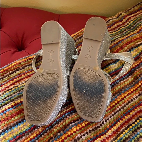 Jessica Simpson wedges work one time - Picture 5 of 5